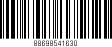 Código de barras (EAN, GTIN, SKU, ISBN): '88698541630'
