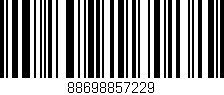 Código de barras (EAN, GTIN, SKU, ISBN): '88698857229'