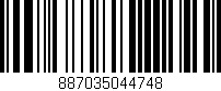 Código de barras (EAN, GTIN, SKU, ISBN): '887035044748'