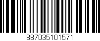 Código de barras (EAN, GTIN, SKU, ISBN): '887035101571'