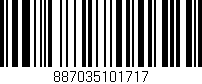 Código de barras (EAN, GTIN, SKU, ISBN): '887035101717'