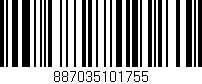 Código de barras (EAN, GTIN, SKU, ISBN): '887035101755'