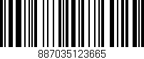 Código de barras (EAN, GTIN, SKU, ISBN): '887035123665'