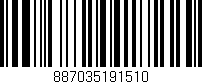 Código de barras (EAN, GTIN, SKU, ISBN): '887035191510'