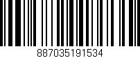 Código de barras (EAN, GTIN, SKU, ISBN): '887035191534'