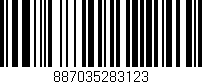 Código de barras (EAN, GTIN, SKU, ISBN): '887035283123'