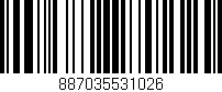 Código de barras (EAN, GTIN, SKU, ISBN): '887035531026'