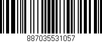 Código de barras (EAN, GTIN, SKU, ISBN): '887035531057'