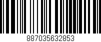 Código de barras (EAN, GTIN, SKU, ISBN): '887035632853'