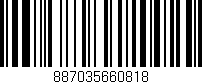 Código de barras (EAN, GTIN, SKU, ISBN): '887035660818'