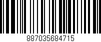 Código de barras (EAN, GTIN, SKU, ISBN): '887035684715'
