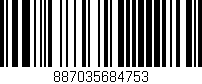 Código de barras (EAN, GTIN, SKU, ISBN): '887035684753'