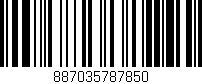Código de barras (EAN, GTIN, SKU, ISBN): '887035787850'