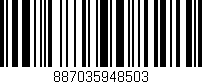 Código de barras (EAN, GTIN, SKU, ISBN): '887035948503'