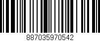 Código de barras (EAN, GTIN, SKU, ISBN): '887035970542'