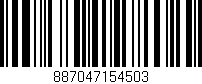 Código de barras (EAN, GTIN, SKU, ISBN): '887047154503'