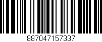 Código de barras (EAN, GTIN, SKU, ISBN): '887047157337'