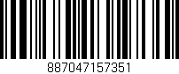 Código de barras (EAN, GTIN, SKU, ISBN): '887047157351'