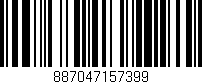 Código de barras (EAN, GTIN, SKU, ISBN): '887047157399'