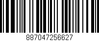 Código de barras (EAN, GTIN, SKU, ISBN): '887047256627'