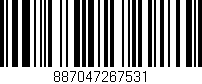 Código de barras (EAN, GTIN, SKU, ISBN): '887047267531'
