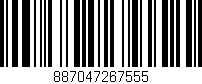 Código de barras (EAN, GTIN, SKU, ISBN): '887047267555'