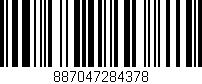 Código de barras (EAN, GTIN, SKU, ISBN): '887047284378'