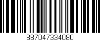 Código de barras (EAN, GTIN, SKU, ISBN): '887047334080'