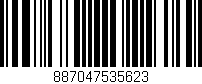 Código de barras (EAN, GTIN, SKU, ISBN): '887047535623'