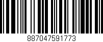 Código de barras (EAN, GTIN, SKU, ISBN): '887047591773'