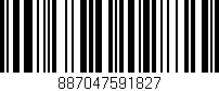 Código de barras (EAN, GTIN, SKU, ISBN): '887047591827'