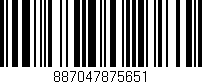 Código de barras (EAN, GTIN, SKU, ISBN): '887047875651'