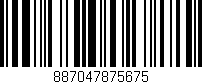 Código de barras (EAN, GTIN, SKU, ISBN): '887047875675'