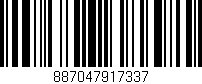 Código de barras (EAN, GTIN, SKU, ISBN): '887047917337'