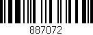 Código de barras (EAN, GTIN, SKU, ISBN): '887072'