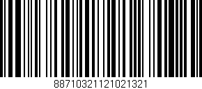 Código de barras (EAN, GTIN, SKU, ISBN): '88710321121021321'