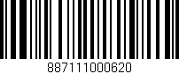 Código de barras (EAN, GTIN, SKU, ISBN): '887111000620'