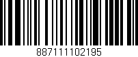 Código de barras (EAN, GTIN, SKU, ISBN): '887111102195'