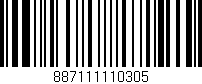Código de barras (EAN, GTIN, SKU, ISBN): '887111110305'