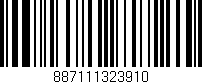 Código de barras (EAN, GTIN, SKU, ISBN): '887111323910'