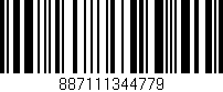 Código de barras (EAN, GTIN, SKU, ISBN): '887111344779'