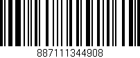 Código de barras (EAN, GTIN, SKU, ISBN): '887111344908'