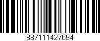 Código de barras (EAN, GTIN, SKU, ISBN): '887111427694'