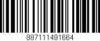Código de barras (EAN, GTIN, SKU, ISBN): '887111491664'