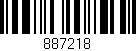 Código de barras (EAN, GTIN, SKU, ISBN): '887218'