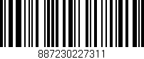 Código de barras (EAN, GTIN, SKU, ISBN): '887230227311'