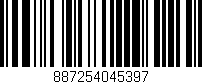 Código de barras (EAN, GTIN, SKU, ISBN): '887254045397'