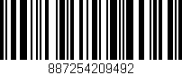 Código de barras (EAN, GTIN, SKU, ISBN): '887254209492'