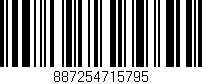 Código de barras (EAN, GTIN, SKU, ISBN): '887254715795'