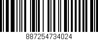 Código de barras (EAN, GTIN, SKU, ISBN): '887254734024'
